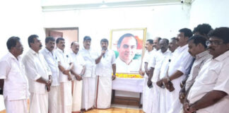 രാജീവ് ഗാന്ധിയുടെ 82 ആം ജന്മദിനത്തോടനുബന്ധിച്ച് സദ്ഭാവനാദിനം ആചരിച്ചു