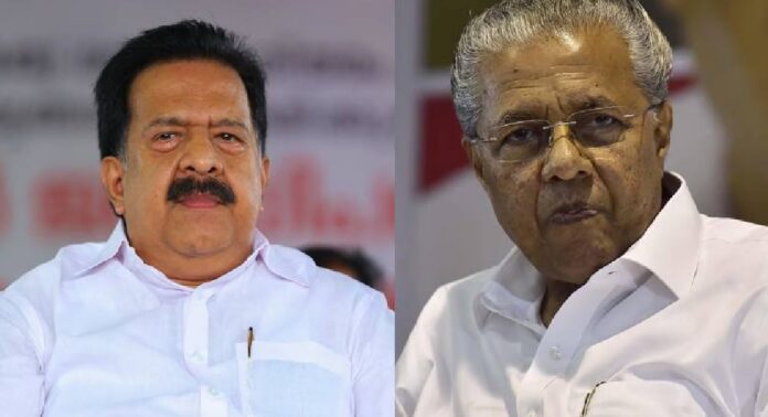 പിണറായി വിജയനെതിരെ അതിരൂക്ഷ വിമർശനവുമായി മന്ത്രി രമേശ് ചെന്നിത്തല പിണറായി വിജയനെതിരെ അതിരൂക്ഷ വിമർശനവുമായി മന്ത്രി രമേശ് ചെന്നിത്തല