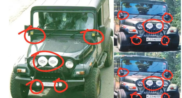വെള്ളപ്പൊക്ക രക്ഷാപ്രവർത്തനത്തിനെത്തിയ വാഹനത്തിന് കുരുക്ക് ; ഓരോ ലൈറ്റിനും 5000വീതം പിഴ വെള്ളപ്പൊക്ക രക്ഷാപ്രവർത്തനത്തിനെത്തിയ വാഹനത്തിന് കുരുക്ക് ; ഓരോ ലൈറ്റിനും 5000വീതം പിഴ