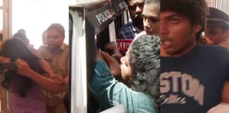 കേരള സർവകലാശാല ആസ്ഥാനത്തെ എസ് എഫ് ഐ പ്രതിഷേധത്തിൽ സംഘർഷം