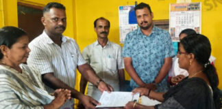 എസ്.എന്.ഡി.പി സ്വയം സഹായ സംഘത്തിന് വായ്പ : അനുമതി പത്രം കൈമാറി