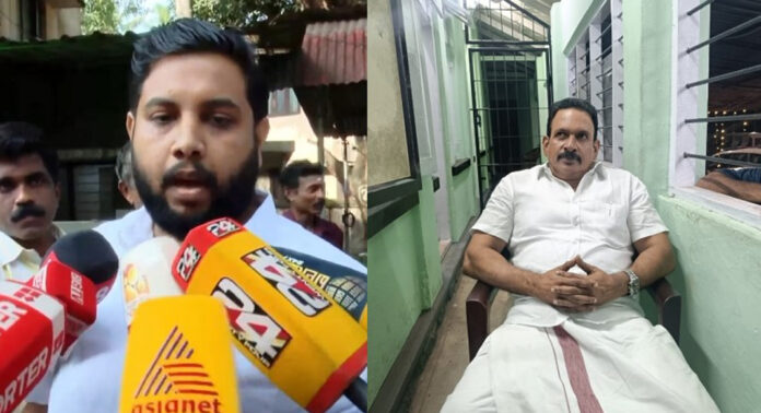 ചേന്തി അനിലിന്റെ അറസ്റ്റ് ; ‘കോണ്ഗ്രസ് അധികാരത്തിലിരിക്കെ കോണ്ഗ്രസ് പ്രവര്ത്തകരെ അറസ്റ്റ് ചെയ്യുന്നത് പ്രതിഷേധാര്ഹം’ ; സുഹൈല് ഷാജഹാന് ചേന്തി അനിലിന്റെ അറസ്റ്റ് ; ‘കോണ്ഗ്രസ് അധികാരത്തിലിരിക്കെ കോണ്ഗ്രസ് പ്രവര്ത്തകരെ അറസ്റ്റ് ചെയ്യുന്നത് പ്രതിഷേധാര്ഹം’ ; സുഹൈല് ഷാജഹാന്