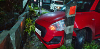 ഇലന്തൂര് പാലച്ചുവടില് വാഹനാപകടങ്ങള് വര്ധിക്കുന്നു : റോഡ് നിര്മ്മാണത്തിലെ അശാസ്ത്രീയത പരിശോധിക്കണമെന്ന് ആവശ്യം