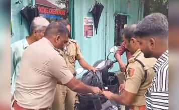 ചിറ്റൂരിലെ എൻഡിഎ സ്ഥാനാർത്ഥിയുടെ ഡ്രൈവറുടെ കയ്യിൽ നിന്ന് രേഖകളില്ലാത്ത 30 ലക്ഷം രൂപ പിടികൂടി