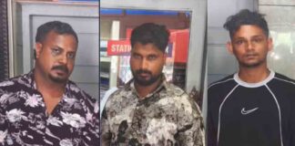 ഓണാഘോഷത്തിനിടെ കമ്മിറ്റി അംഗത്തെ ആക്രമിച്ച കേസിൽ മൂന്നുപേർ പിടിയിൽ