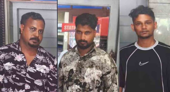 ഓണാഘോഷത്തിനിടെ കമ്മിറ്റി അംഗത്തെ ആക്രമിച്ച കേസിൽ മൂന്നുപേർ പിടിയിൽ ഓണാഘോഷത്തിനിടെ കമ്മിറ്റി അംഗത്തെ ആക്രമിച്ച കേസിൽ മൂന്നുപേർ പിടിയിൽ
