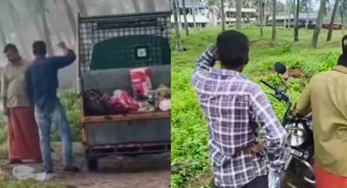 പട്ടാപ്പകൽ കടലോരത്ത് വാഹനത്തിൽ കൊണ്ടുവന്ന് മാലിന്യം തള്ളി ; വാഹനം പിടിച്ചെടുത്തു ; ഡ്രൈവര്ക്ക് 50000 പിഴ പട്ടാപ്പകൽ കടലോരത്ത് വാഹനത്തിൽ കൊണ്ടുവന്ന് മാലിന്യം തള്ളി ; വാഹനം പിടിച്ചെടുത്തു ; ഡ്രൈവര്ക്ക് 50000 പിഴ