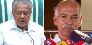 ‘പിണറായിയുടേത് ഭീഷണിയുടെ സ്വരം ; തെറ്റ് തിരുത്താന് ആഗ്രഹമില്ലെന്നാണ് പ്രസംഗത്തില് നിന്ന് മനസിലാകും’ ; വി കുഞ്ഞികൃഷ്ണന്