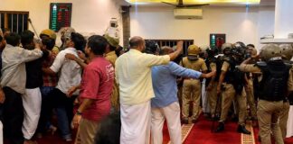 വടകര മാടാക്കര പള്ളിയിലെ പോലീസ് നടപടിയിൽ എസ്ഐക്കും പോലീസുകാർക്കും സ്ഥലംമാറ്റം