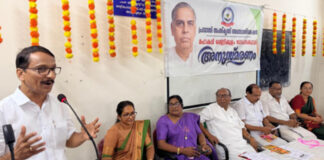മഹാകവി വെണ്ണിക്കുളത്തിന്റെ സംഭാവനകൾ മഹത്വരം : അഡ്വ.പഴകുളം മധു എം.എല്.എ