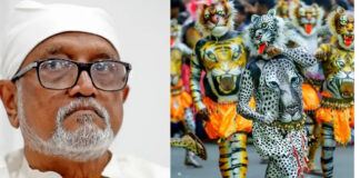 ‘കണ്ടാൽ ഓക്കാനം വരുന്ന കലാവൈകൃതം’ : പുലികളിക്കെതിരെ വി കെ ശ്രീരാമൻ ; വ്യാപക വിമർശനവുമായി പുലിക്കളി സംഘങ്ങൾ
