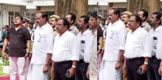 വന്ദേമാതരം ആലപിച്ച് തിരുവനന്തപുരം കോർപ്പറേഷന് ; കോഴിക്കോട് കോർപ്പറേഷനിൽ ചേരിതിരിവ്