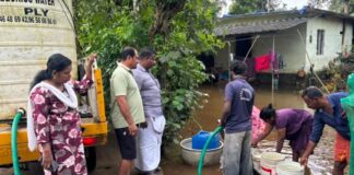 മാന്നാറിൽ വെള്ളപ്പൊക്കത്തിന് പിന്നാലെ കുടിവെള്ളക്ഷാമം രൂക്ഷം