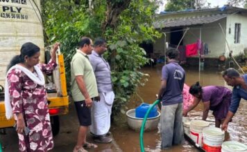 മാന്നാറിൽ വെള്ളപ്പൊക്കത്തിന് പിന്നാലെ കുടിവെള്ളക്ഷാമം രൂക്ഷം