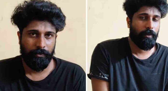 മുറിയിലെ അലമാരയിൽ നിന്ന് കണ്ടെത്തിയത് 0.665 ഗ്രാം എംഡിഎംഎ ; കൊറിയർ സ്റ്റാൻലി പിടിയിൽ മുറിയിലെ അലമാരയിൽ നിന്ന് കണ്ടെത്തിയത് 0.665 ഗ്രാം എംഡിഎംഎ ; കൊറിയർ സ്റ്റാൻലി പിടിയിൽ
