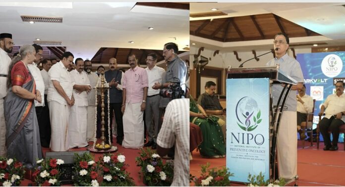 നാഷണൽ ഇൻസ്റ്റിറ്റ്യൂട്ട് ഓഫ് പ്രിവന്റീവ് ഓങ്കോളജി പ്രഖ്യാപനം നടത്തി മുഖ്യമന്ത്രി വി.ഡി സതീശൻ നാഷണൽ ഇൻസ്റ്റിറ്റ്യൂട്ട് ഓഫ് പ്രിവന്റീവ് ഓങ്കോളജി പ്രഖ്യാപനം നടത്തി മുഖ്യമന്ത്രി വി.ഡി സതീശൻ