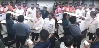ആശുപത്രി ജീവനക്കാരെ മർദിക്കുകയും ഭീഷണിപ്പെടുത്തുകയും ചെയ്ത ശിവസേന നേതാക്കൾക്കെതിരെ പരാതി