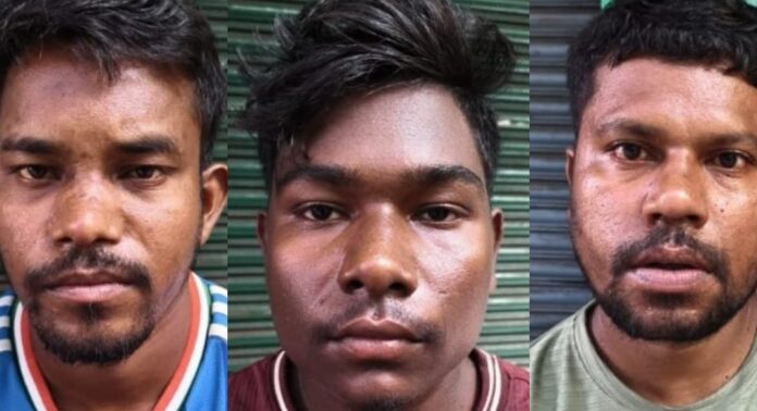 പത്ത് കിലോ കഞ്ചാവുമായി മൂന്ന് ഇതരസംസ്ഥാന തൊഴിലാളികൾ ആലുവയിൽ പിടിയിൽ പത്ത് കിലോ കഞ്ചാവുമായി മൂന്ന് ഇതരസംസ്ഥാന തൊഴിലാളികൾ ആലുവയിൽ പിടിയിൽ