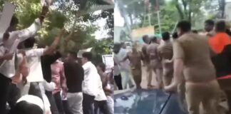 തെരഞ്ഞെടുപ്പ് കമ്മീഷനിലെ ഭിന്നതയില് പ്രതിഷേധം ശക്തം : യൂത്ത് കോണ്ഗ്രസ് അധ്യക്ഷന് ഉദയ് ഭാനു ചിബ് അടക്കമുള്ള നേതാക്കളെ അറസ്റ്റ് ചെയ്തു നീക്കി