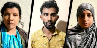 വായ്പ തിരിച്ചടവ് മുടങ്ങിയതിന്റെ പേരിൽ യുവതിയെ വസ്ത്രം അഴിപ്പിച്ച് മർദ്ദിച്ച സംഭവത്തിൽ രണ്ട് സ്ത്രീകളടക്കം നാല് പേർ അറസ്റ്റിൽ