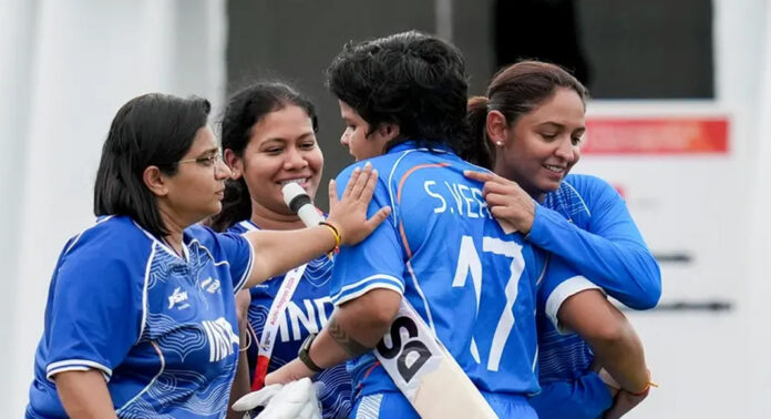 ഏഷ്യൻ ഗെയിംസ് : ബംഗ്ലാദേശിനെ തകർത്ത് ഇന്ത്യ ഫൈനലിൽ, എതിരാളികൾ ശ്രീലങ്ക ഏഷ്യൻ ഗെയിംസ് : ബംഗ്ലാദേശിനെ തകർത്ത് ഇന്ത്യ ഫൈനലിൽ, എതിരാളികൾ ശ്രീലങ്ക