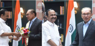 മലേഷ്യൻ പ്രധാനമന്ത്രി അൻവർ ഇബ്രാഹിം മുഖ്യമന്ത്രിയുമായി കൂടിക്കാഴ്ച നടത്തി
