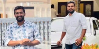 ദേശീയപാതയിൽ ലോറിയും കാറും കൂട്ടിയിടിച്ച് അപകടം : രണ്ട് യുവാക്കൾക്ക് ദാരുണാന്ത്യം ; മൂന്ന് പേർക്ക് പരിക്കേറ്റു
