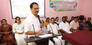 റാന്നി പഴവങ്ങാടി ഗ്രാമപഞ്ചായത്ത് കുടുംബശ്രീ മാതൃകാ പഠന കേന്ദ്രമായി മാറുന്നു : ആദ്യ ഘട്ട പരിശീലനം തുടങ്ങി