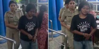 മദ്യലഹരിയിൽ നടുറോഡിൽ വാഹനങ്ങൾ തടഞ്ഞ് യുവതിയുടെ പരാക്രമം ; എഎസ്ഐയെ കടിച്ചു