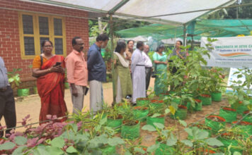 കേരളാ കൗൺസിൽ ഓഫ് ചർച്ചസ് പരിസ്ഥിതി കമ്മീഷന് കൃഷി വിജ്ഞാന കേന്ദ്രം സന്ദർശിച്ചു