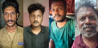 ഒറീസയിൽ നിന്നും കഞ്ചാവ് വാങ്ങി കേരളത്തിലേക്ക് കൊണ്ടുവരുന്നതിനിടെ നാല് പേർ കോവളത്ത് പിടിയിൽ