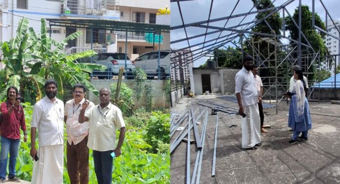 കുറവൻകോണത്ത് നാലു നില കെട്ടിടത്തിലെ അനധികൃത നിർമ്മാണം തടഞ്ഞ് നഗരസഭ കുറവൻകോണത്ത് നാലു നില കെട്ടിടത്തിലെ അനധികൃത നിർമ്മാണം തടഞ്ഞ് നഗരസഭ