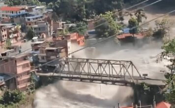 നേപ്പാൾ മിന്നൽ പ്രളയ ദുരന്തം : 7 മിനിറ്റിൽ ഹിമപാളി സഞ്ചരിച്ചത് 22 കിലോമീറ്റർ