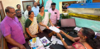 റാന്നി പഞ്ചായത്ത് ഉപതെരഞ്ഞെടുപ്പ് : ജെസി സാബു എൽ.ഡി.എഫ് സ്ഥാനാർത്ഥി