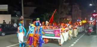 നാടും നഗരവും കുസൃതികൾ നിറച്ച് ഉണ്ണിക്കണ്ണൻമാരും തോഴിമാരും