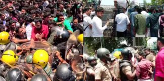 സെക്രട്ടേറിയേറ്റ് പ്രതിഷേധത്തിനിടെ പോലീസിനെ ആക്രമിച്ച കേസ് ; എസ്എഫ്ഐ പ്രവർത്തകൻ അറസ്റ്റിൽ