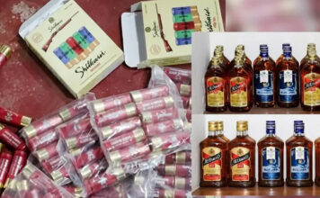 താമരശ്ശേരിയിൽ അടച്ചിട്ട വീട്ടിൽനിന്ന് 70 തിരകളും 63 കുപ്പി വിദേശമദ്യവും കണ്ടെടുത്തു ; ഒരാൾ പിടിയിൽ