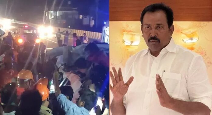 കയ്പമംഗലം അപകടത്തിൽ മരിച്ചവരുടെ കുടുംബങ്ങൾക്ക് നഷ്ടപരിഹാരം നൽകുന്നത് തമിഴ്നാട് സർക്കാരിന്റെ പരിഗണനയിലാണെന്ന് തമിഴ്നാട് ടൂറിസം മന്ത്രി എസ് രാജേഷ് കയ്പമംഗലം അപകടത്തിൽ മരിച്ചവരുടെ കുടുംബങ്ങൾക്ക് നഷ്ടപരിഹാരം നൽകുന്നത് തമിഴ്നാട് സർക്കാരിന്റെ പരിഗണനയിലാണെന്ന് തമിഴ്നാട് ടൂറിസം മന്ത്രി എസ് രാജേഷ്