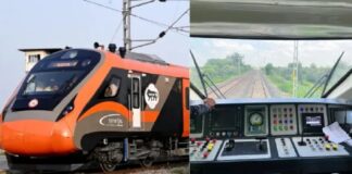 180 കി.മീ വേഗതയിൽ കുതിച്ച് വന്ദേ ഭാരത്