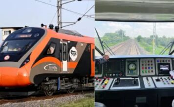 180 കി.മീ വേഗതയിൽ കുതിച്ച് വന്ദേ ഭാരത്