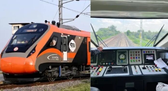 180 കി.മീ വേഗതയിൽ കുതിച്ച് വന്ദേ ഭാരത് 180 കി.മീ വേഗതയിൽ കുതിച്ച് വന്ദേ ഭാരത്