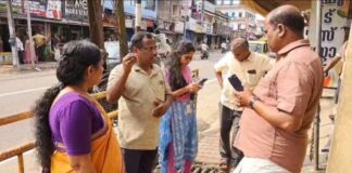 റാന്നി ടൗണിലെ വെള്ളക്കെട്ട് : കെ.എസ്.ടി.പി ഉദ്യോഗസ്ഥർ സ്ഥലത്തെത്തി, ഓടയിലെ മണ്ണ് നീക്കാൻ ഉടൻ നടപടി