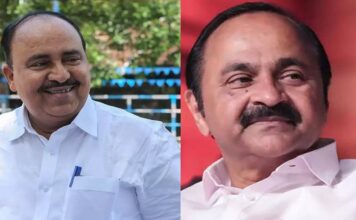 മുഖ്യമന്ത്രി വി.ഡി സതീശനെ പിന്തുണച്ച് ഐഎൻടിയുസി സംസ്ഥാന പ്രസിഡന്റ് ആർ. ചന്ദ്രശേഖരൻ