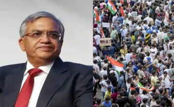 മുഖ്യ തെരെഞ്ഞെടുപ്പ് കമ്മീഷണർ ഗ്യാനേഷ് കുമാറിന്റെ രാജിക്കായി രാജ്യതലസ്ഥാനത്ത് പ്രതിഷേധം ശക്തം