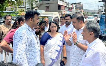 തിരുവല്ല – കുമ്പഴ റോഡ് നിർമ്മാണം ; പുരോഗതി വിലയിരുത്തി അബിൻ വർക്കി എംഎൽഎ