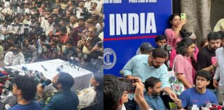 ഇത്രയും ഭയമുള്ള പ്രധാനമന്ത്രി വേറെ ഉണ്ടായിട്ടില്ലെന്നും മോദി രാജ്യത്തിന് അപമാനമെന്നും സിജെപി വക്താക്കൾ
