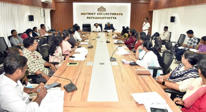 തിരുവല്ല നിയോജകമണ്ഡലത്തിലെ വിവിധ വകുപ്പുകളുടെ പ്രവർത്തന അവലോകന യോഗം ചേർന്നു തിരുവല്ല നിയോജകമണ്ഡലത്തിലെ വിവിധ വകുപ്പുകളുടെ പ്രവർത്തന അവലോകന യോഗം ചേർന്നു