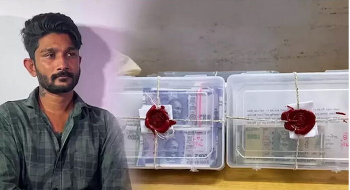 ഇന്സ്റ്റഗ്രാം റീല് കണ്ട് കള്ളനോട്ടടിച്ചു ; രാജ്കോട്ടില് പച്ചക്കറി വില്പ്പനക്കാരന് പിടിയിൽ ഇന്സ്റ്റഗ്രാം റീല് കണ്ട് കള്ളനോട്ടടിച്ചു ; രാജ്കോട്ടില് പച്ചക്കറി വില്പ്പനക്കാരന് പിടിയിൽ