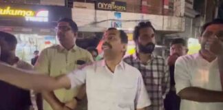വളാഞ്ചേരിയിൽ യൂത്ത് കോൺഗ്രസ് നടത്തിയ പ്രതിഷേധ പ്രസംഗത്തിനിടെ കെപിസിസി അംഗം ഇഫ്തിഖാറുദ്ദീൻ നടത്തിയ പരാവാദം വിവാദത്തിൽ