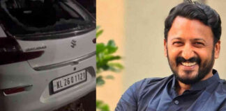 അടൂരില് സംഘര്ഷം : രാഹുല് മാങ്കൂട്ടത്തിലിനെ ആക്രമിച്ചു ; സിപിഎം നേതാവിന്റെ വാഹനം തകര്ത്തു